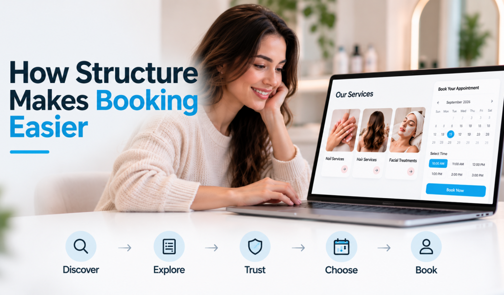 website structure for business